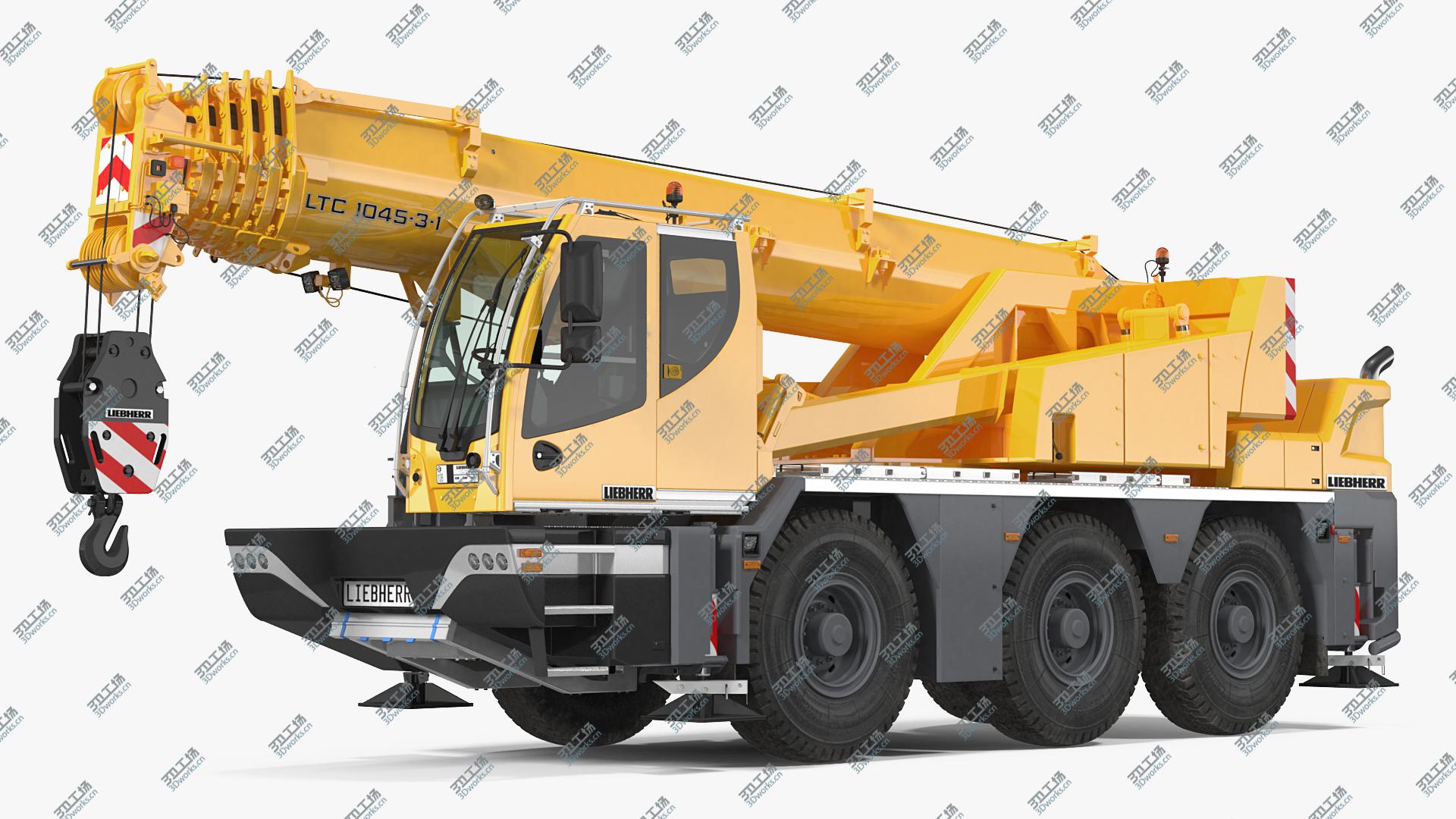 images/goods_img/2021040164/3D Compact Mobile Crane Liebherr LTC 1050 31 model/1.jpg